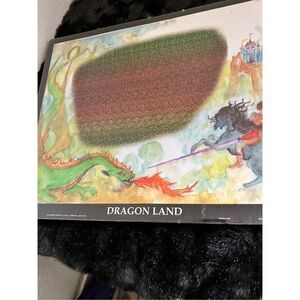 Vintage New &Sealed  1993 dragonland  3-D Stereograms Print‎ World Pictures